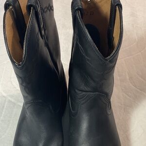Ariat Atc Black Leather Cowboy western Boots listing #2